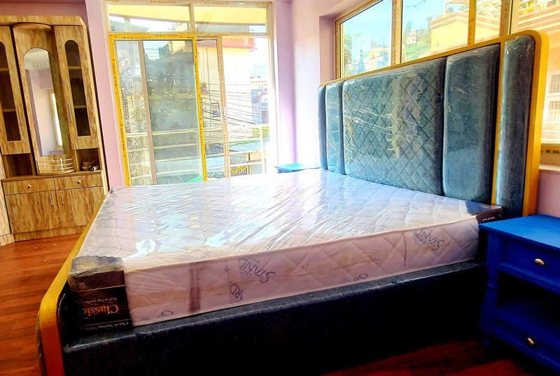 Mukesh Upholstered Bed